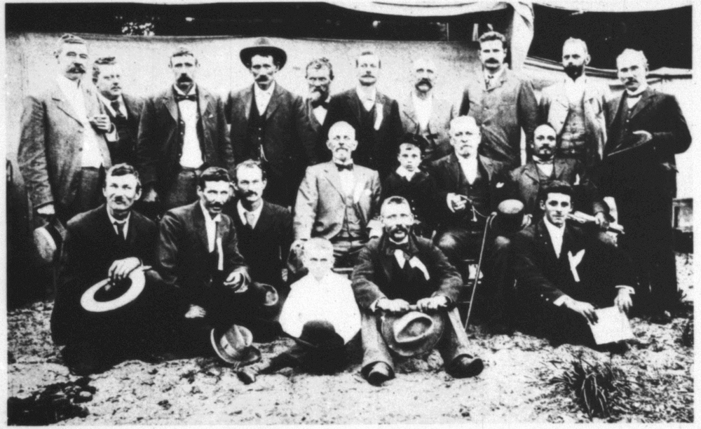 Committee and judges at the Jandakot Agricultural Show, 1902 [picture]