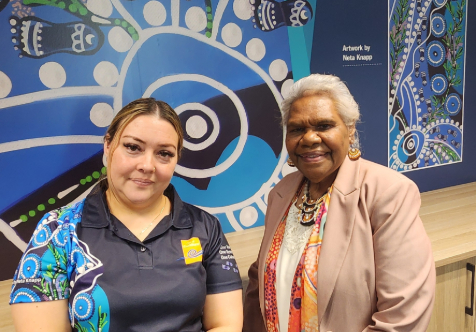 Vivid Neta Knapp artwork celebrates reconciliation